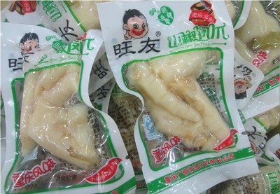 【優質供應 泡椒鳳爪 休閑食品批發 鳳爪批發 重慶泡椒鳳爪】價格,廠家,圖片,其他休閑與焙烤食品,賽罕區大嘴巴休閑食品店-