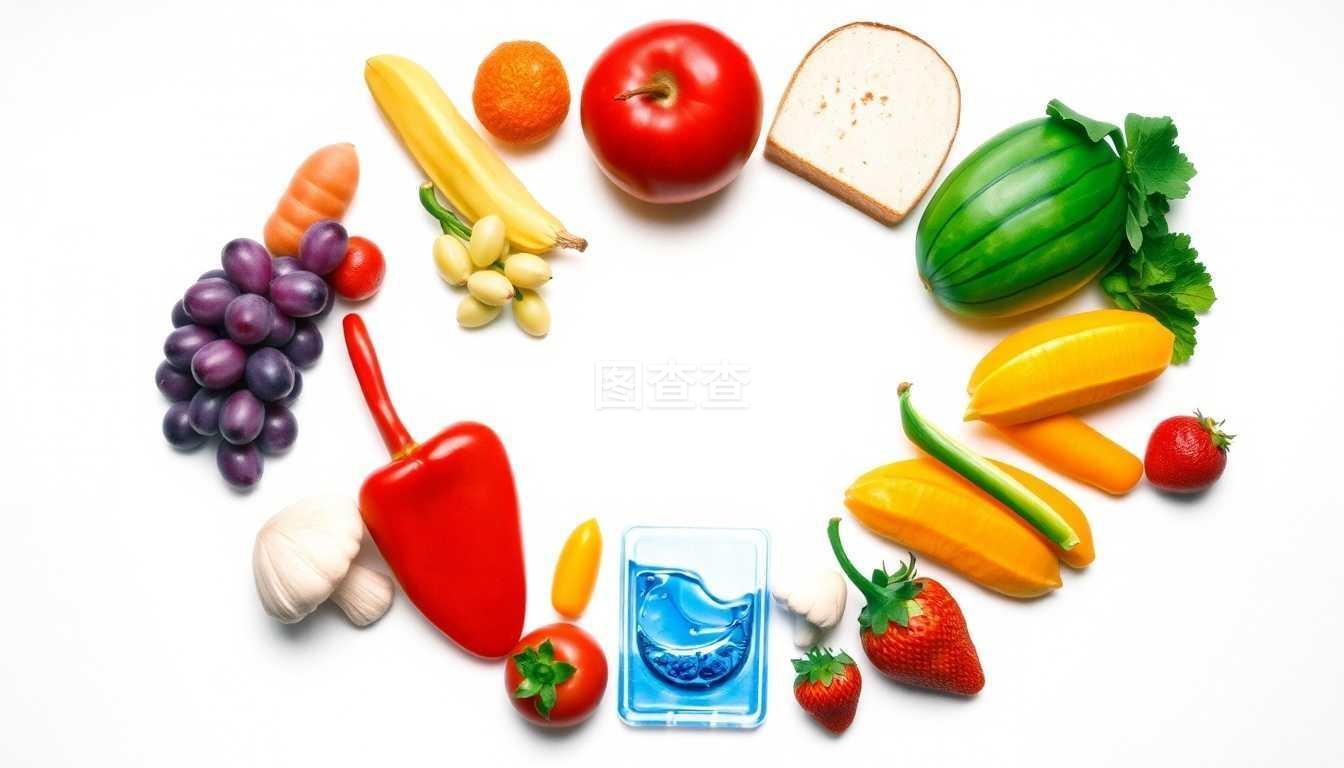 垃圾食品涂鴉一套