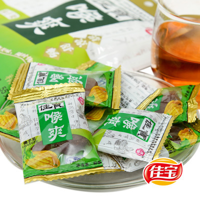 【【廠家直銷】佳寶 散裝喉爽 500G*5包 涼果 蜜餞 休閑食品】價格,廠家,圖片,蜜餞果脯,廣東佳寶集團-