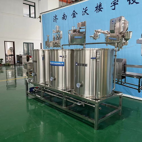 自動上漿不銹鋼兩連煮漿桶豆制品加工設備